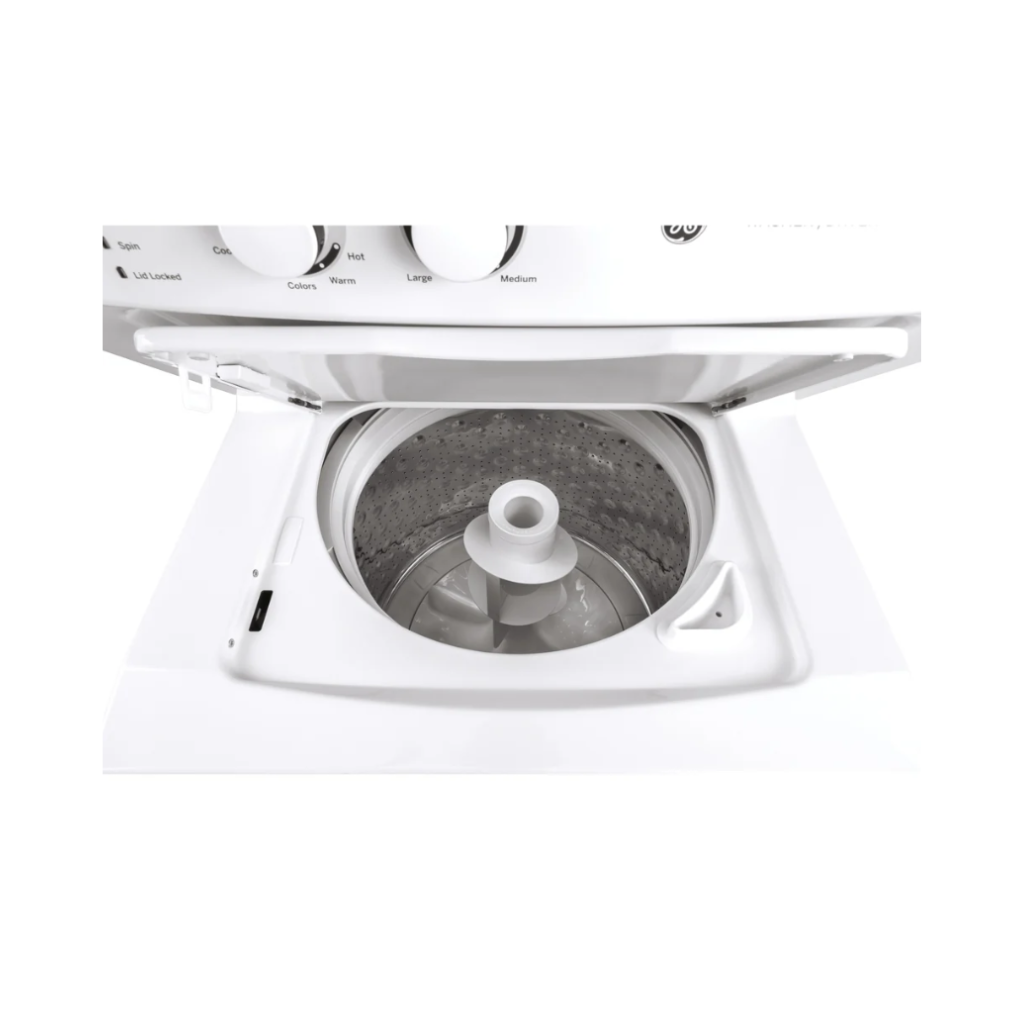 *3.8 Cu. Ft. Capacity Washer with Stainless Steel Basket and 5.9 Cu. Ft. Capacity Electric Dryer