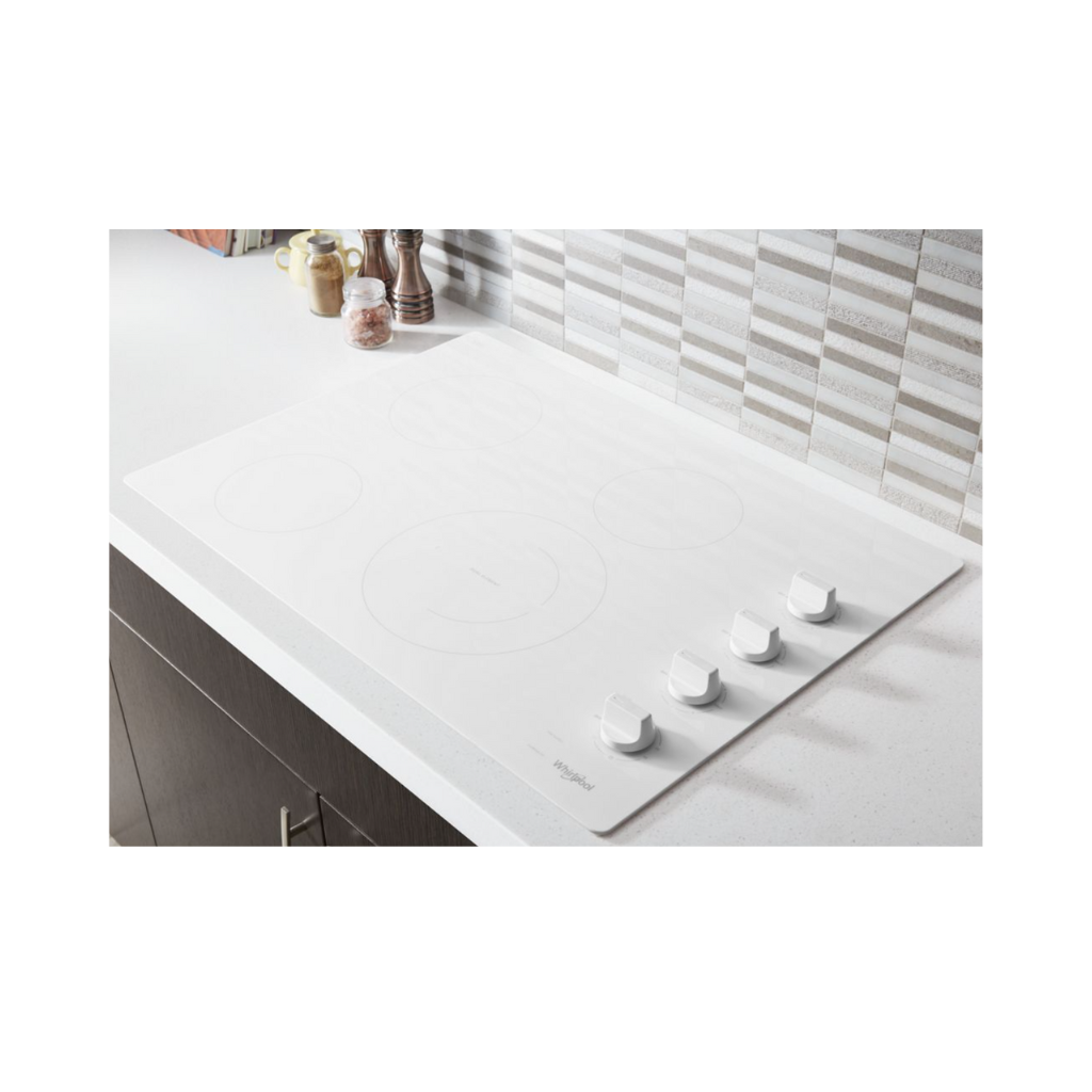 30 In Electric Ceramic Glass Cooktop with Dual Radiant Element