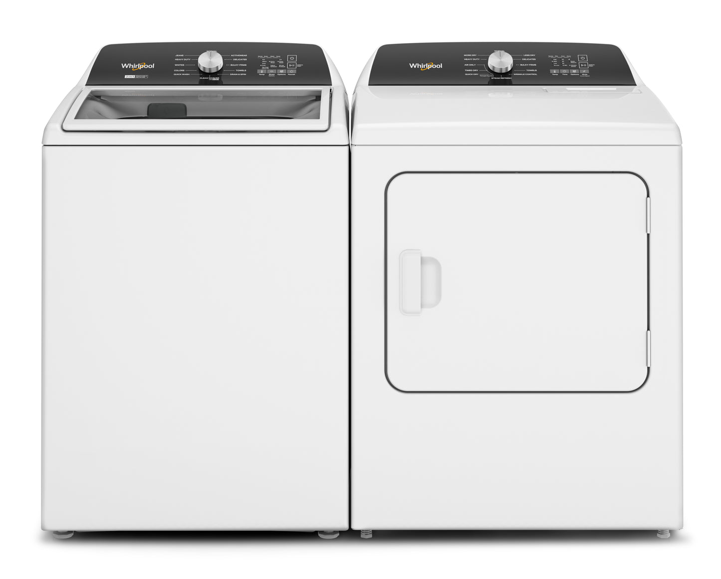 4.7 Cu. Ft. Top Load Washer with 2 in 1 Removable Agitator.