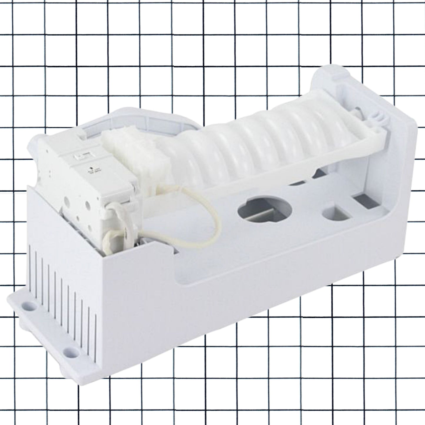 Refrigerator Ice Maker Assembly