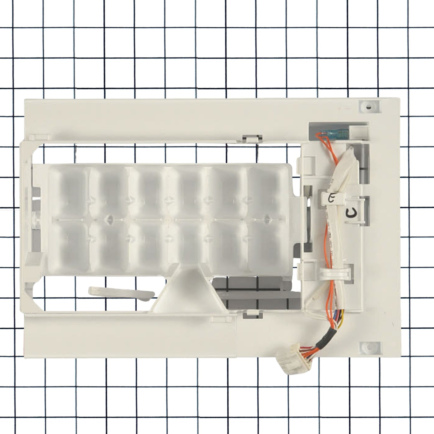 Refrigerator Ice Maker Assembly