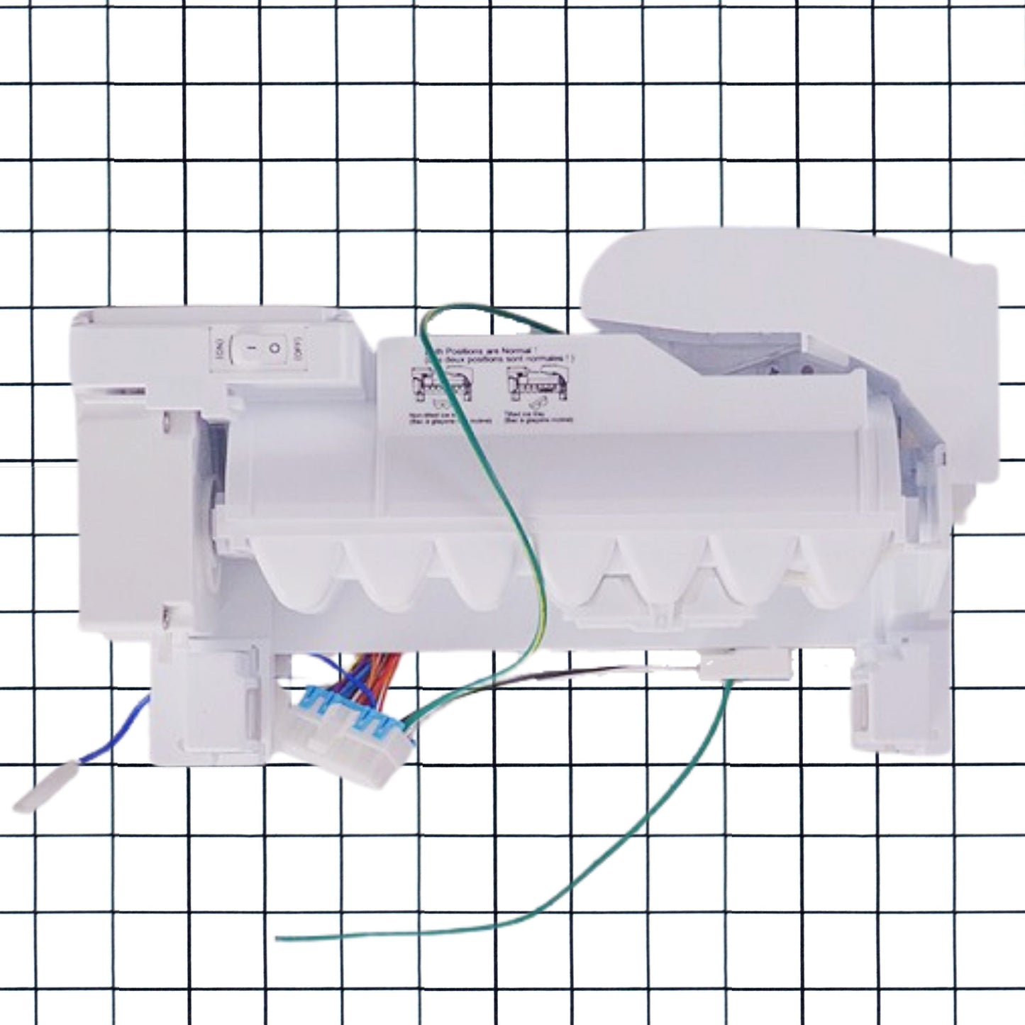 Refrigerator Ice Maker Assembly