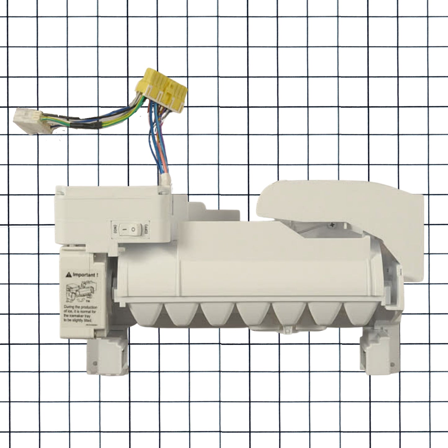 Refrigerator Ice Maker Assembly