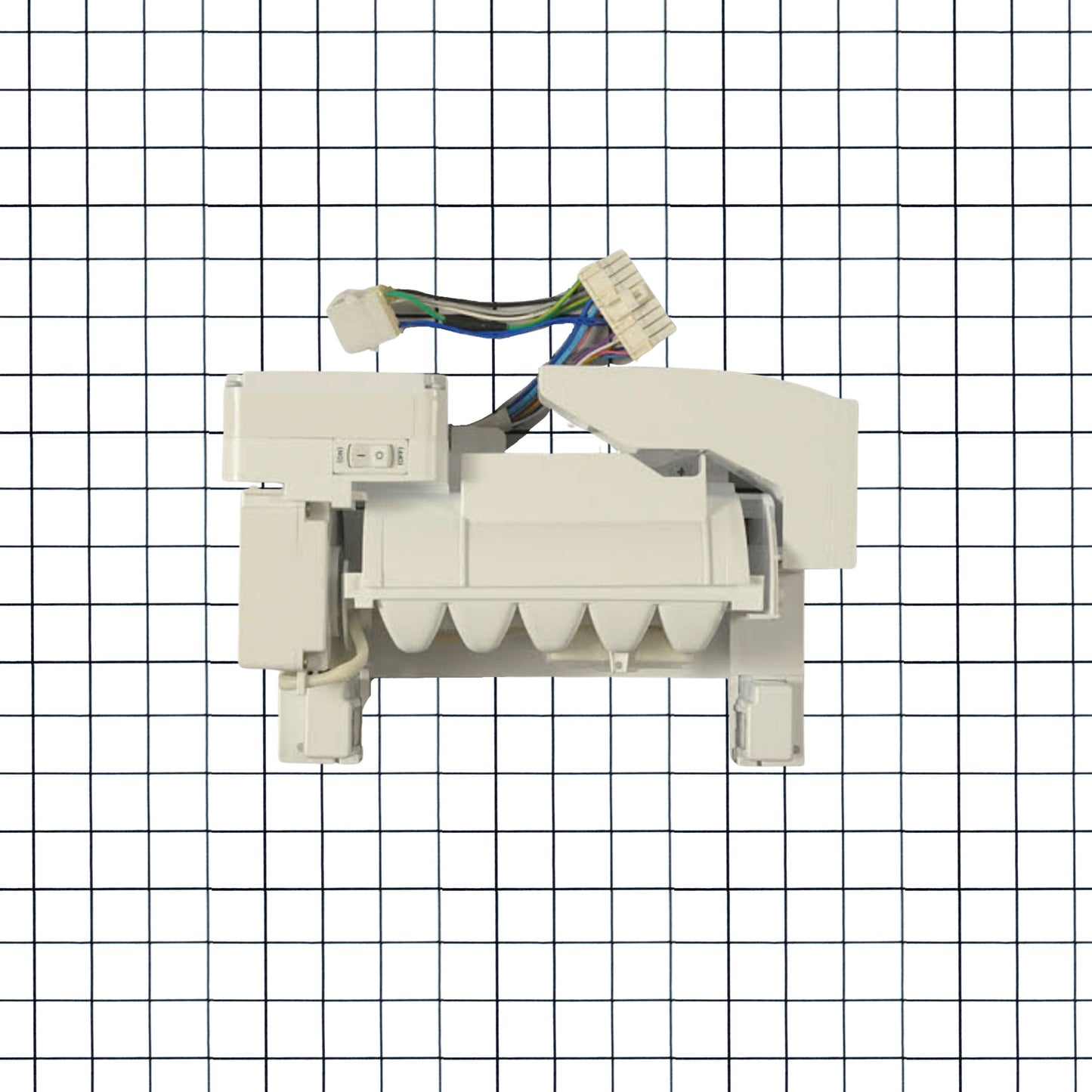 Refrigerator Ice Maker Assembly