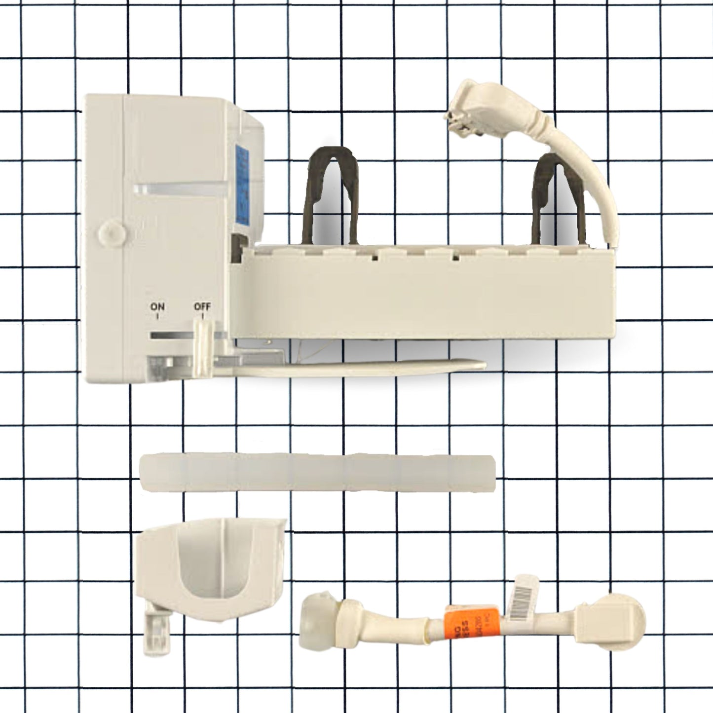 Refrigerator Ice Maker Assembly