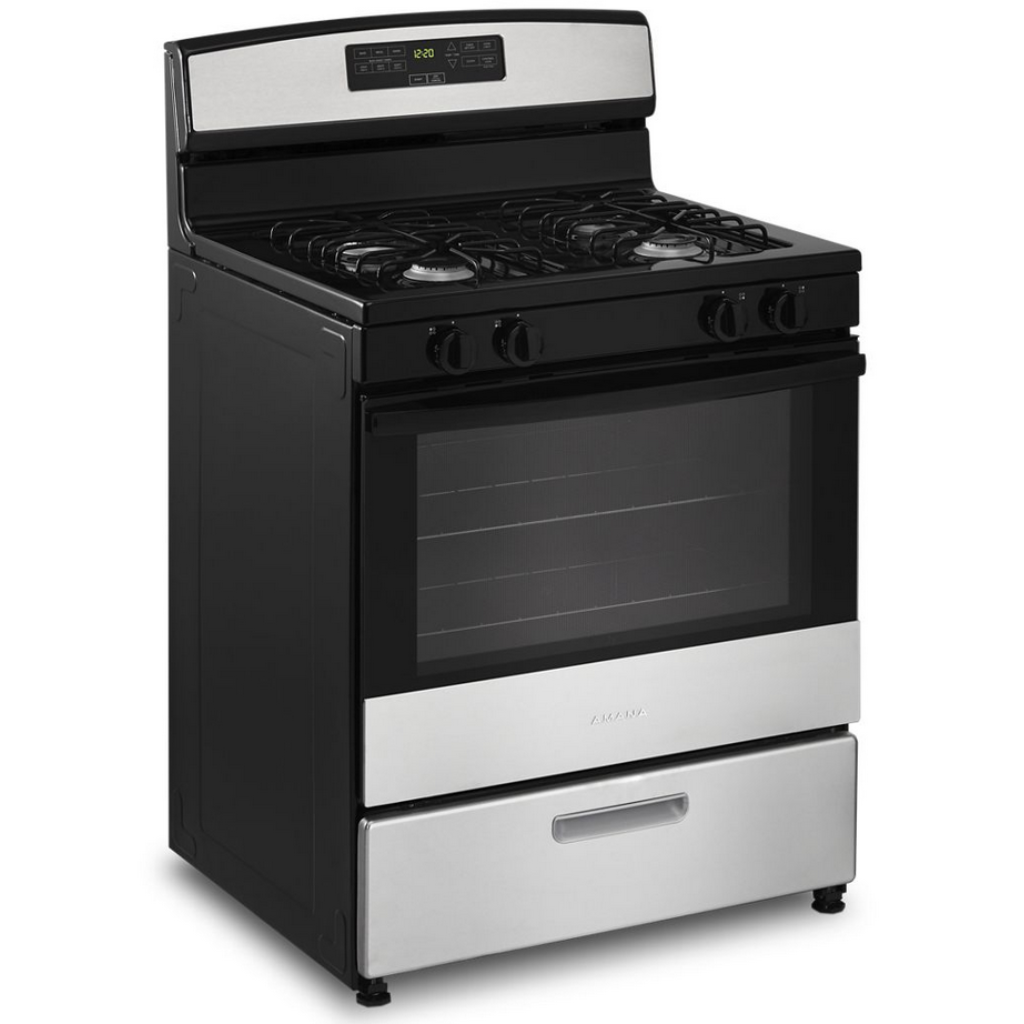 5.1 Cu. Ft. Gas Range with Bake Assist Temps