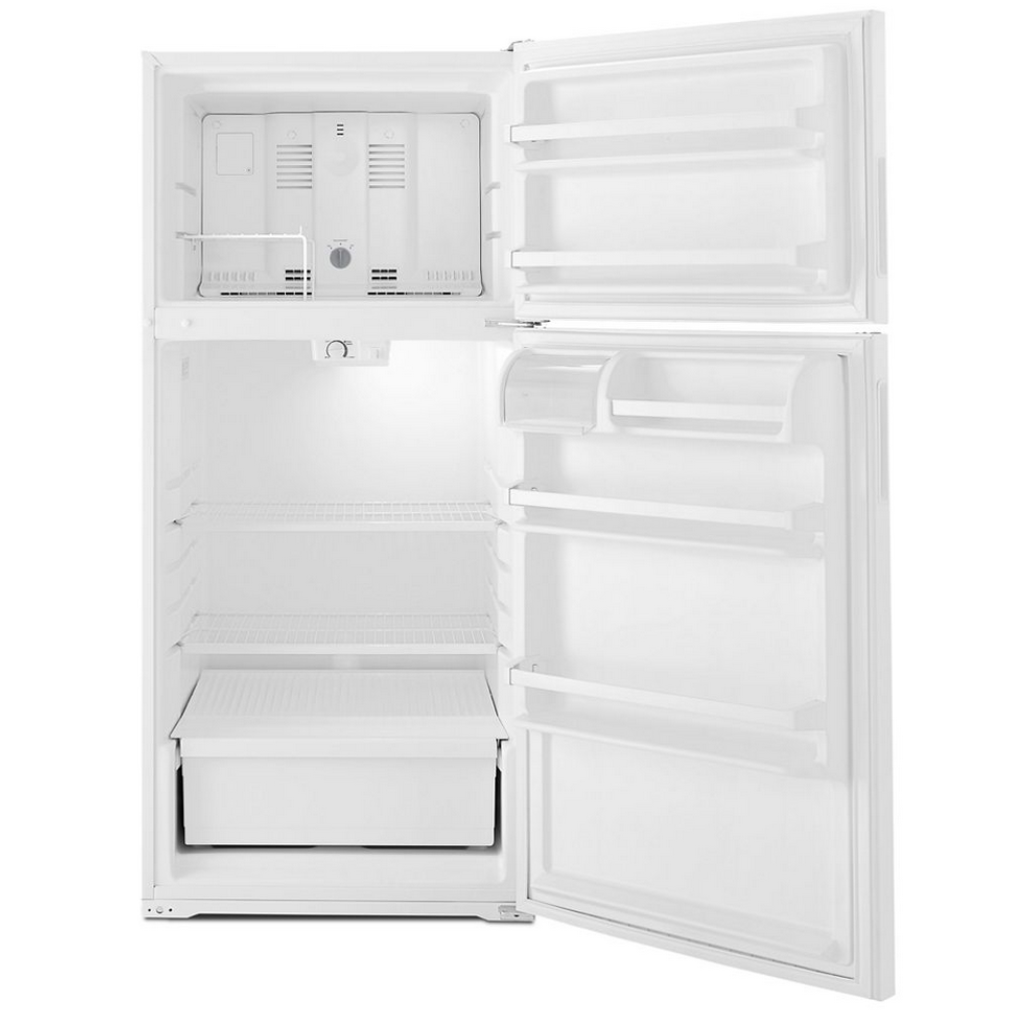 14 Cu. Ft. Top-Freezer Refrigerator with Dairy Bin.