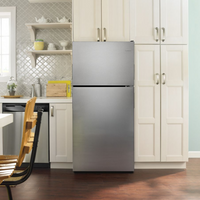 18 Cu. Ft. Top-Freezer Refrigerator with Garden Fresh™ Crisper Bins.