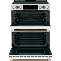 Café™ 30-inch Smart Slide-In, Front-Control, Induction and Convection Double-Oven Range