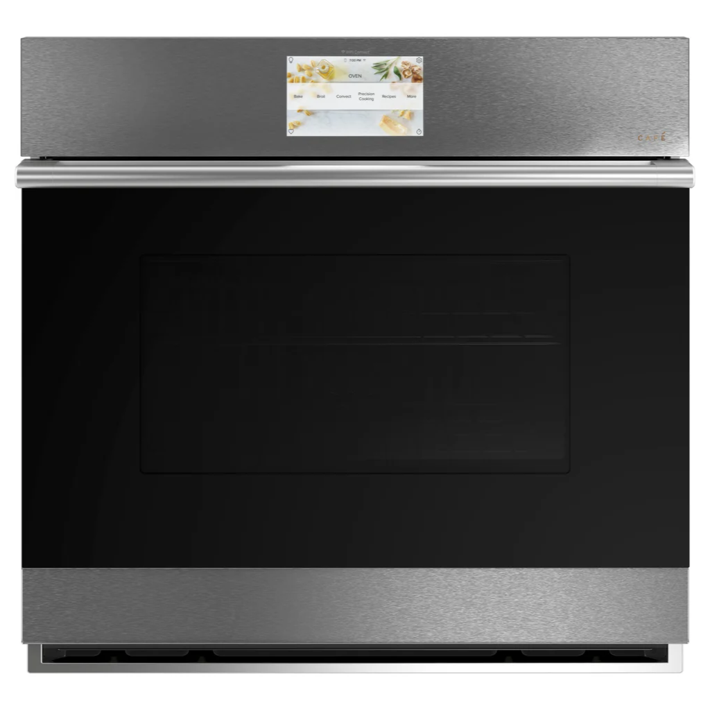 30 In Smart Single Wall Oven with Convection in Platinum Glass