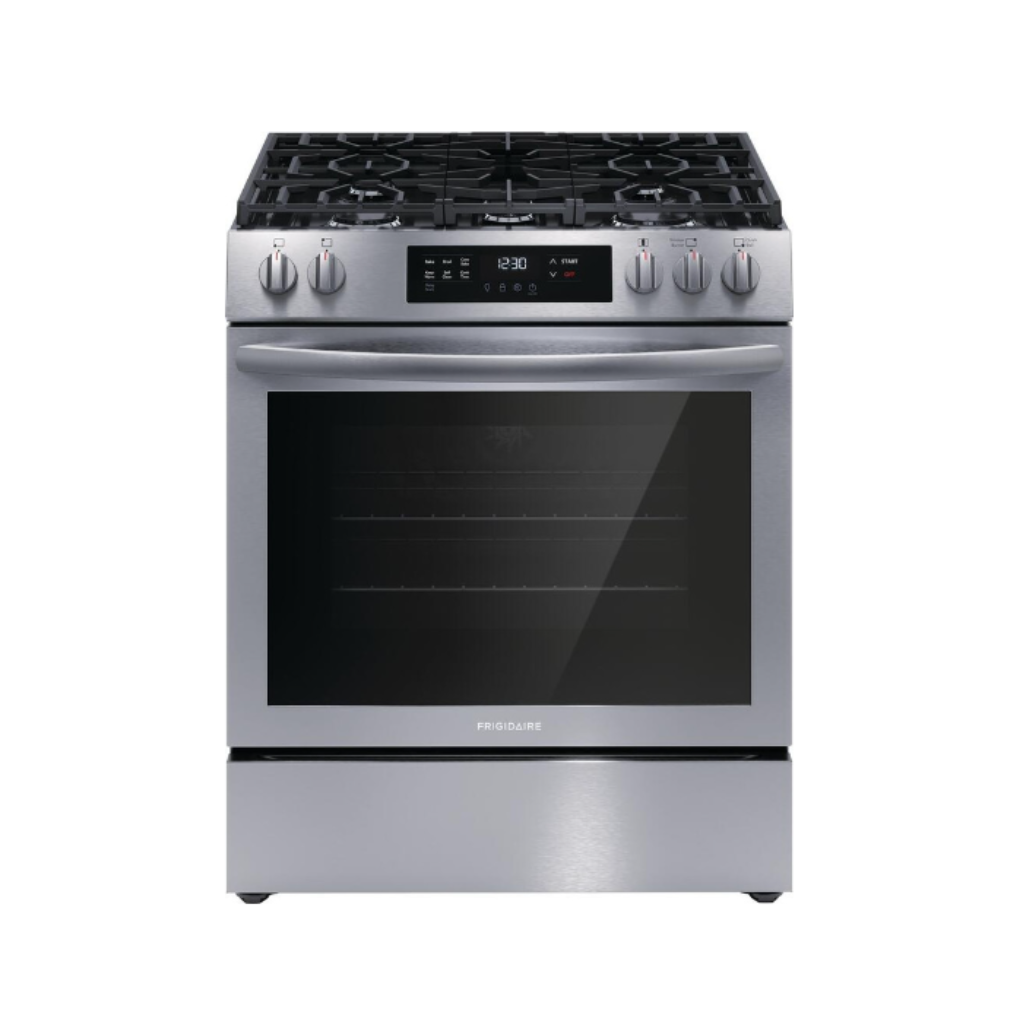 30 Cu. Ft. Front Control Freestanding Gas Range 6 Burners