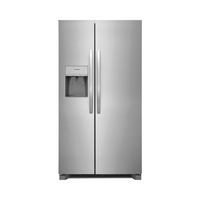 * 25.6 Cu. Ft. 36 In Standard Depth Side by Side Refrigerator