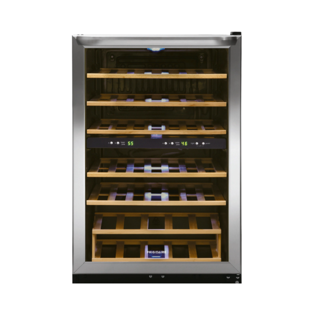 45 Bottle Two-Zone Wine Cooler 4.4 Cu. Ft.