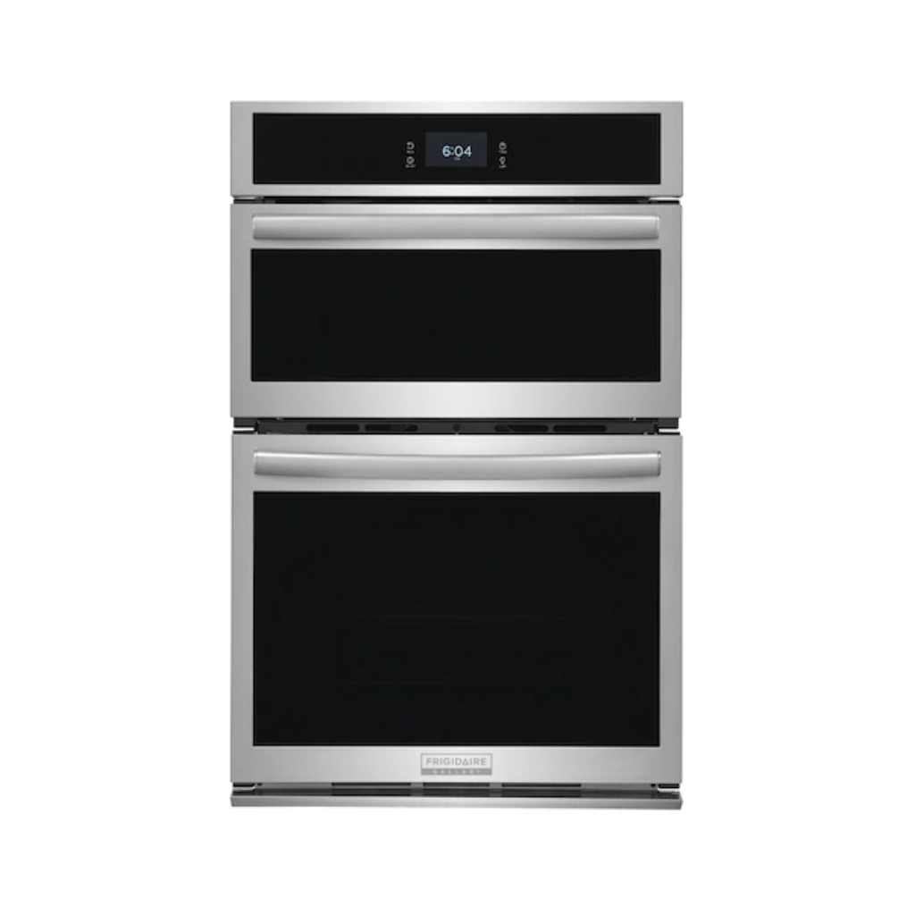 27 In Electric Wall Oven and Microwave Combination.