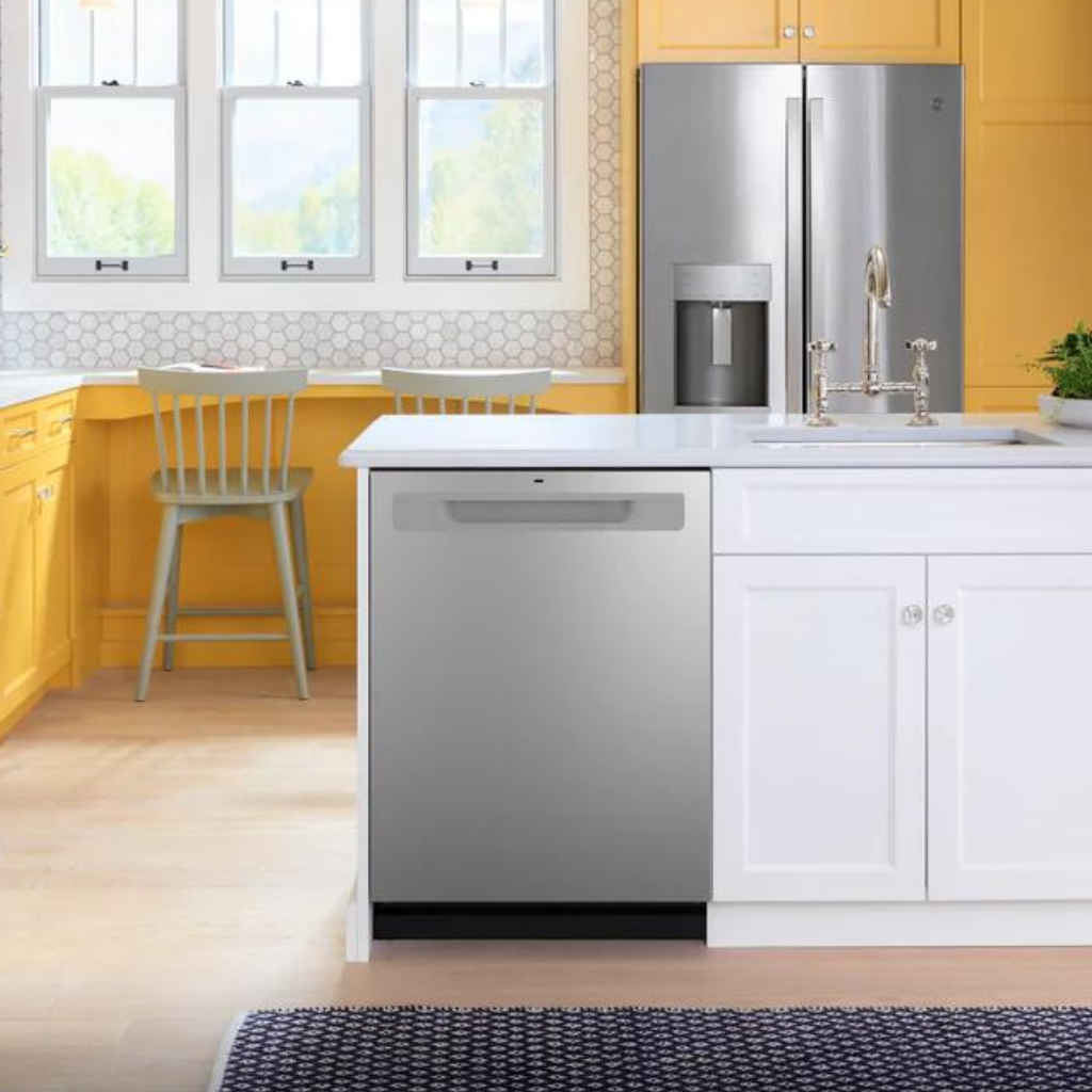 GE® ENERGY STAR® Top Control with Plastic Interior Dishwasher with Sanitize Cycle & Dry Boost