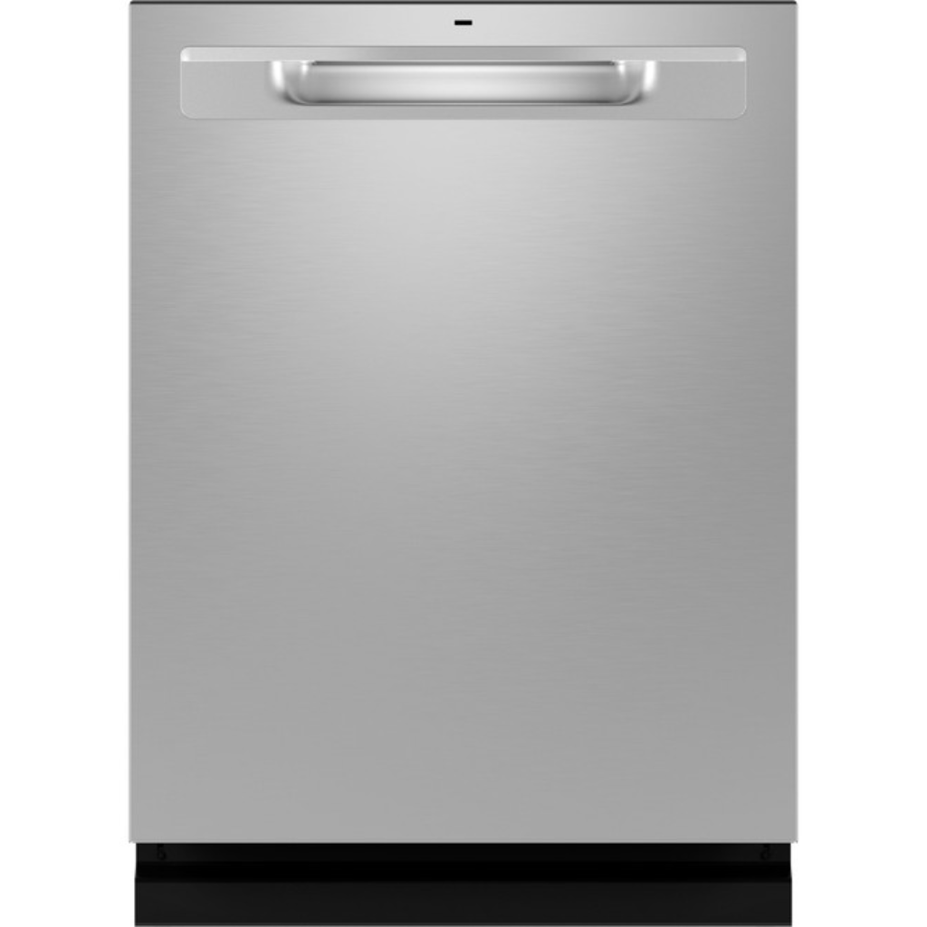 GE® Fingerprint Resistant Top Control with Stainless Steel Interior Dishwasher with Sanitize Cycle