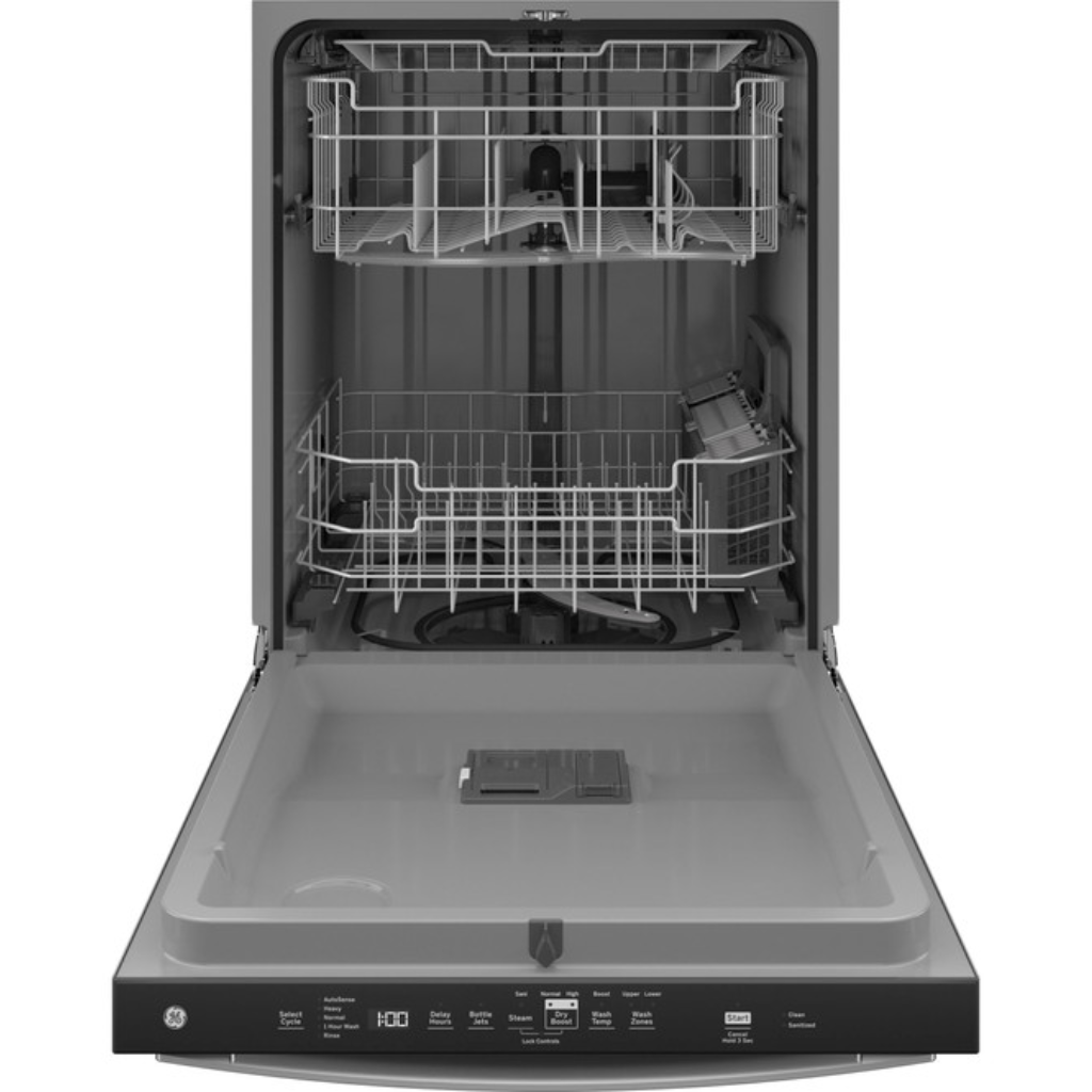 GE® Top Control with Plastic Interior Dishwasher with Sanitize Cycle & Dry Boost