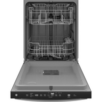 GE® Top Control with Plastic Interior Dishwasher with Sanitize Cycle & Dry Boost