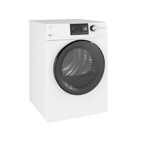 GE® 24" 4.3 Cu.Ft. Secadora Eléctrica de Carga Frontal con Canasta de Acero Inoxidable