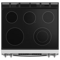 30 In Slide-In Electric Range with Crisp Mode