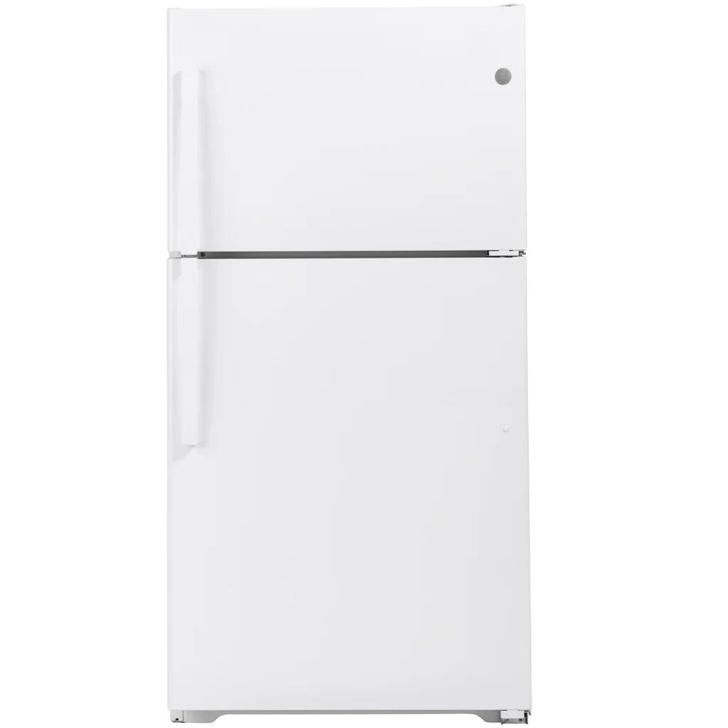 GE® ENERGY STAR® 21.9 Cu. Ft. Top-Freezer Refrigerator