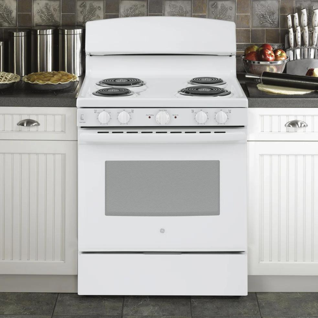 GE® 30" Free-Standing Electric Range