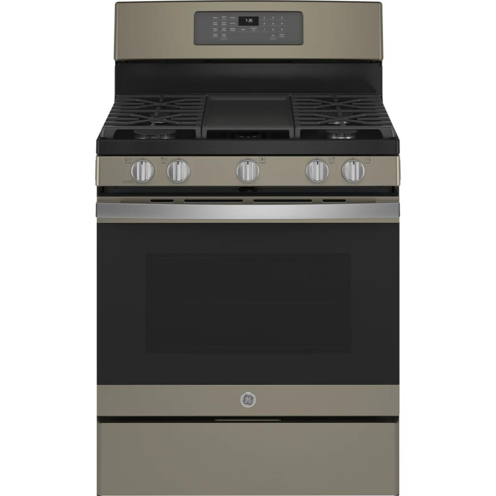 GE® 30" Free-Standing Gas Convection Range with No Preheat Air Fry