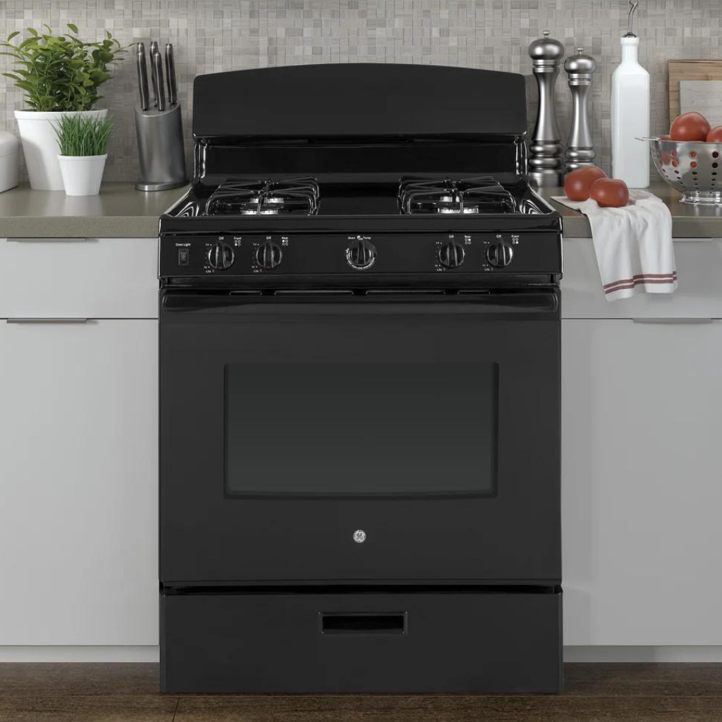 4.8 Cu. Ft. GE® 30" Free-Standing Gas Range