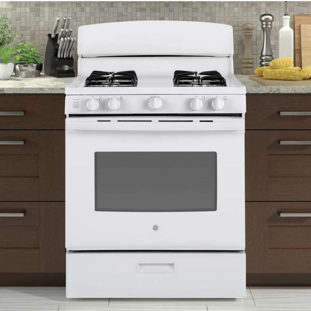 4.8 Cu. Ft. GE® 30" Free-Standing Gas Range