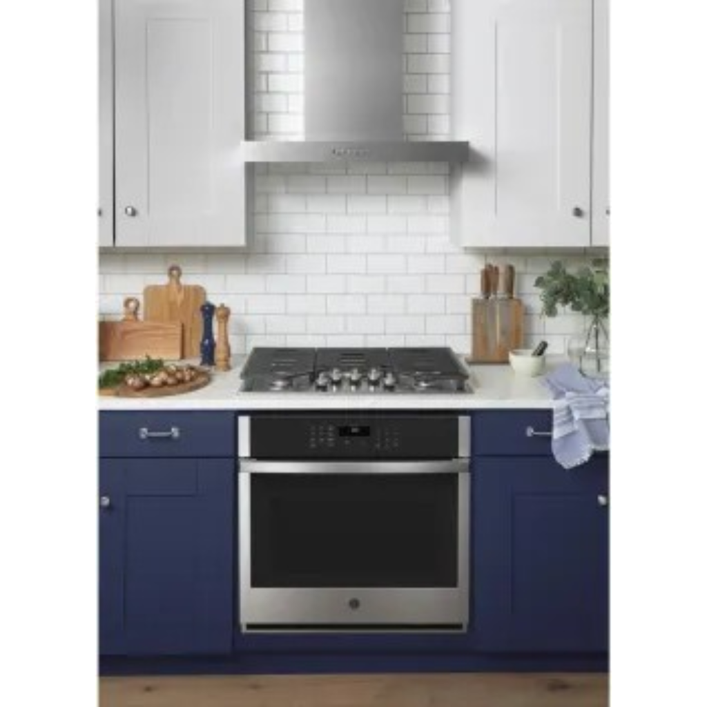 30" Smart Built-In Self-Clean Single Wall Oven with Never-Scrub Racks