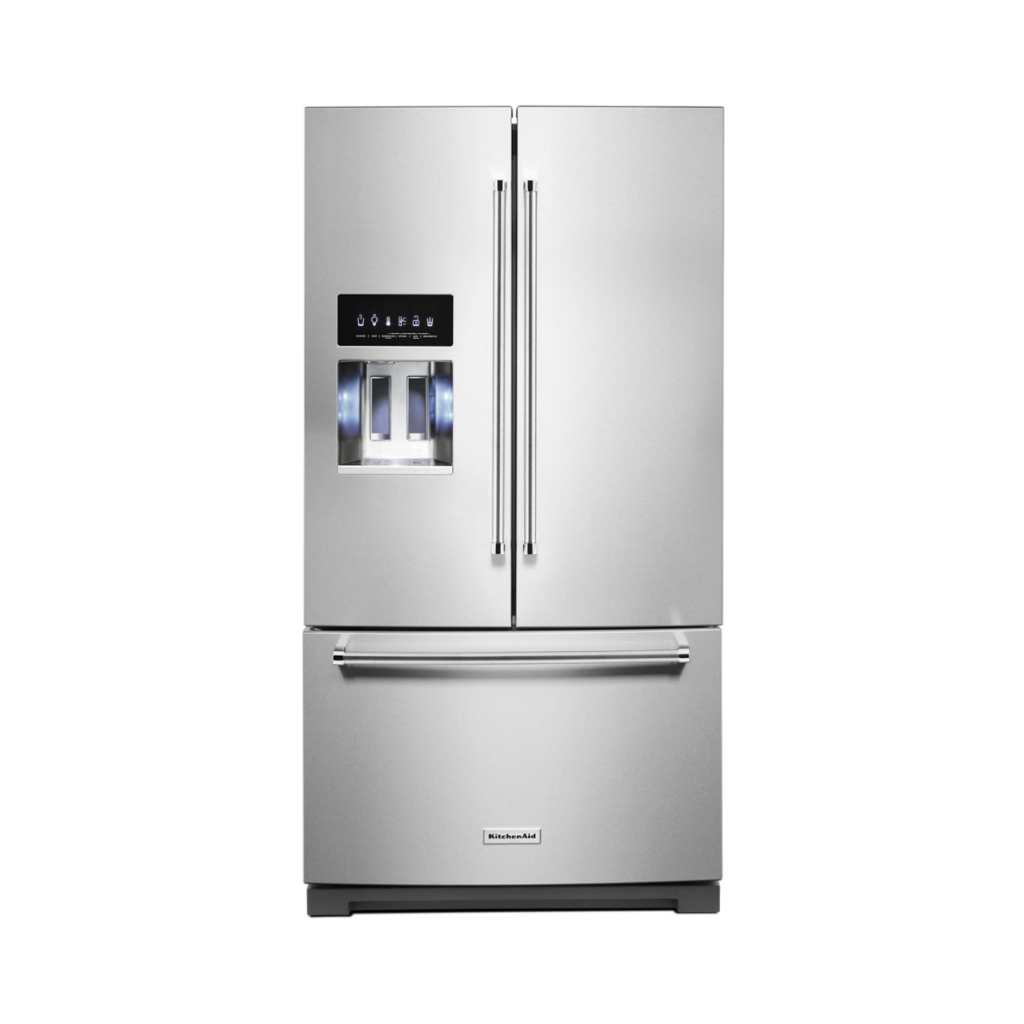 26.8 Cu. Ft.  French Door Refrigerator with Exterior Ice and Water Dispenser