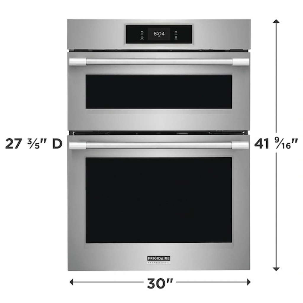 30 In Electric Wall Oven and Microwave Combination