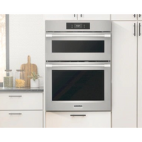 30 In Electric Wall Oven and Microwave Combination