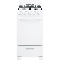 20-inch 2.3 Cu. Ft. Freestanding Gas Range in White