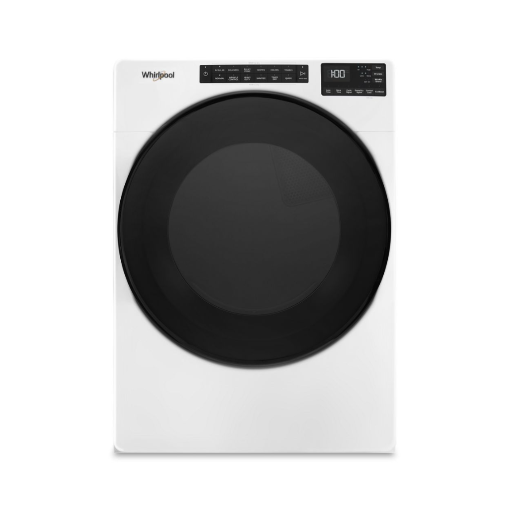 7.4 Cu. Ft. Front Load Electric Dryer with Steam Cycles