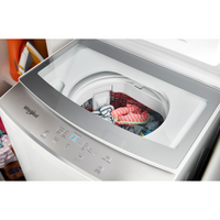 1.6 Cu. Ft. Electric Stacked Laundry Center 6 Wash cycles and AutoDry™