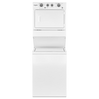 3.5 cu.ft Electric Stacked Laundry Center 9 Wash cycles and AutoDry