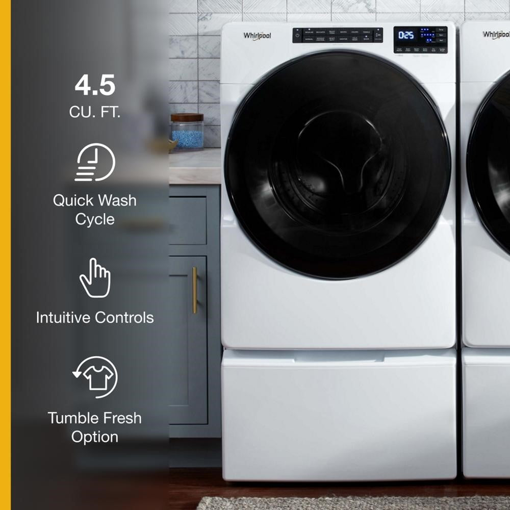 4.5 Cu. Ft. Front Load Washer with Quick Wash Cycle