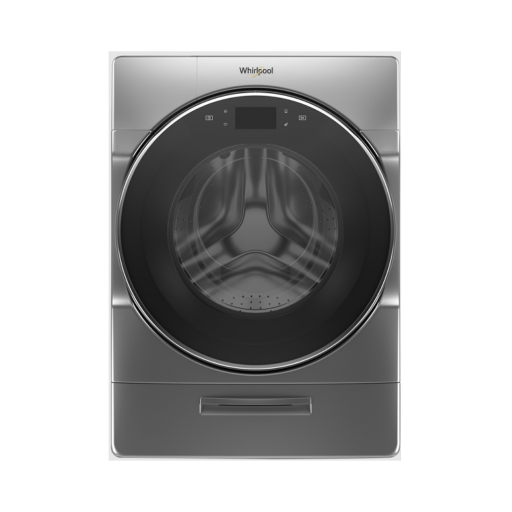 5.0 cu. ft. Smart Front Load Washer with Load & Go XL Plus Dispenser.