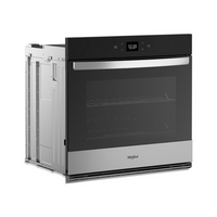 5.0 Cu. Ft. Single Wall Oven with Air Fry When Connected.