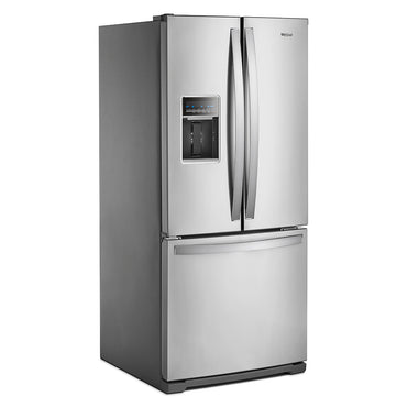 20 Cu. Ft. Wide French Door Refrigerator.