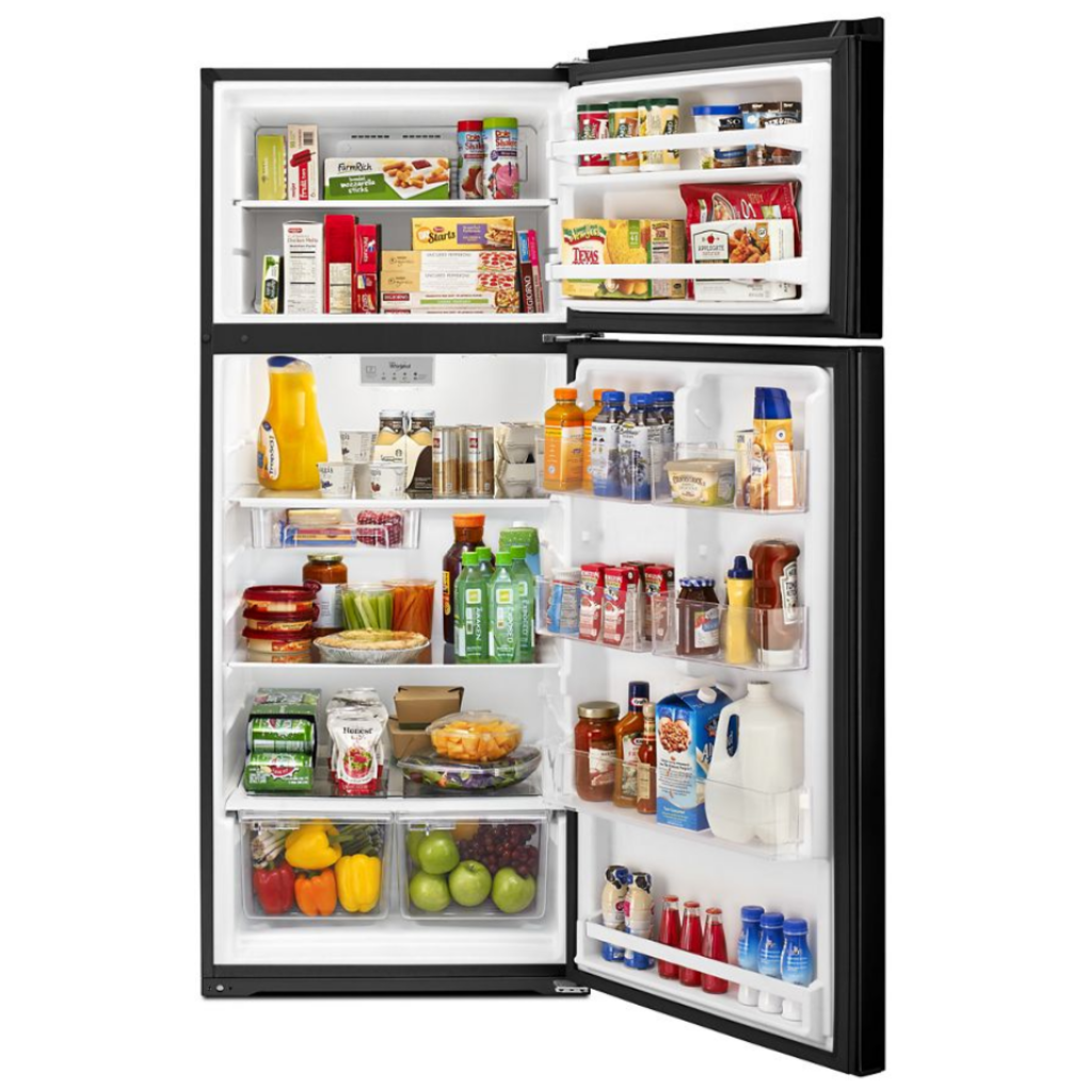 28-inch Wide Refrigerator Compatible With The EZ Connect Icemaker Kit – 18 Cu. Ft.