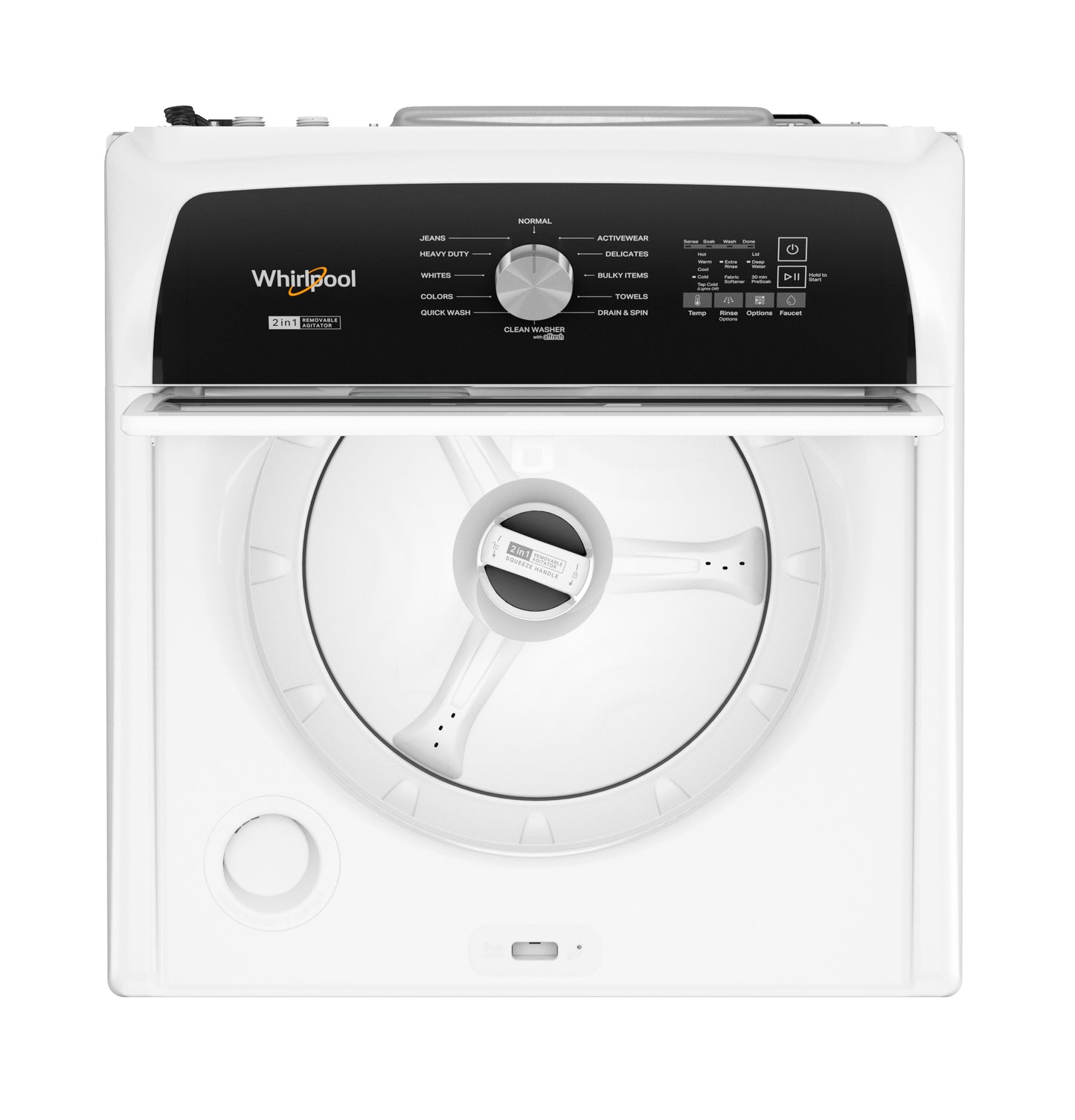 4.7 Cu. Ft. Top Load Washer with 2 in 1 Removable Agitator