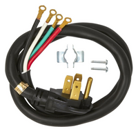 4 Ft. Range, Stove & Oven Power Cord (4-Prong)